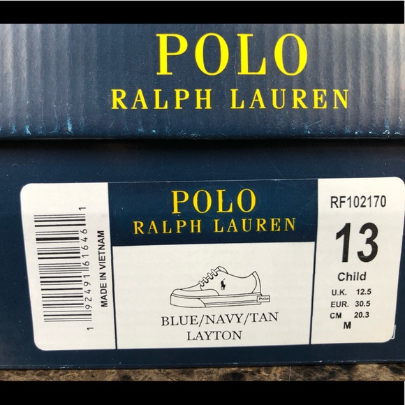 Polo Ralph Lauren Little Boys Layton EZ Casual Sn - Picture 11 of 12